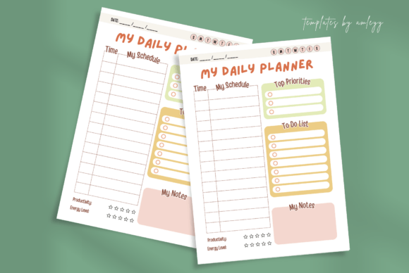 Download Cute Aesthetic Daily Planner Printable - Daily planner printable Collection