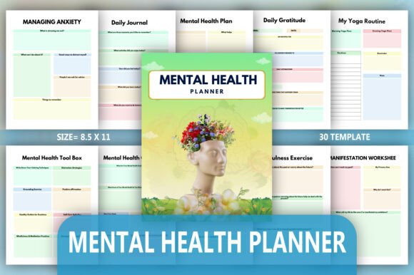Download Mental Health Planner - Mental health plan Collection