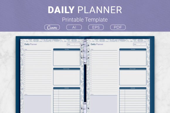 Download Daily Planner Printable Template - Premium Resources