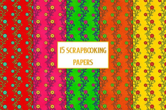Download 15 Scrapbooking Papers - Scrapbooking Collection