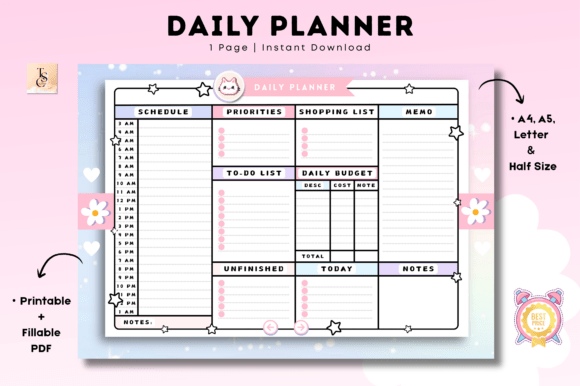 Download Daily Planner Printable - Daily planner printable Collection