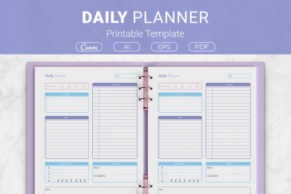 Download Daily Planner Printable Template - Premium Resources